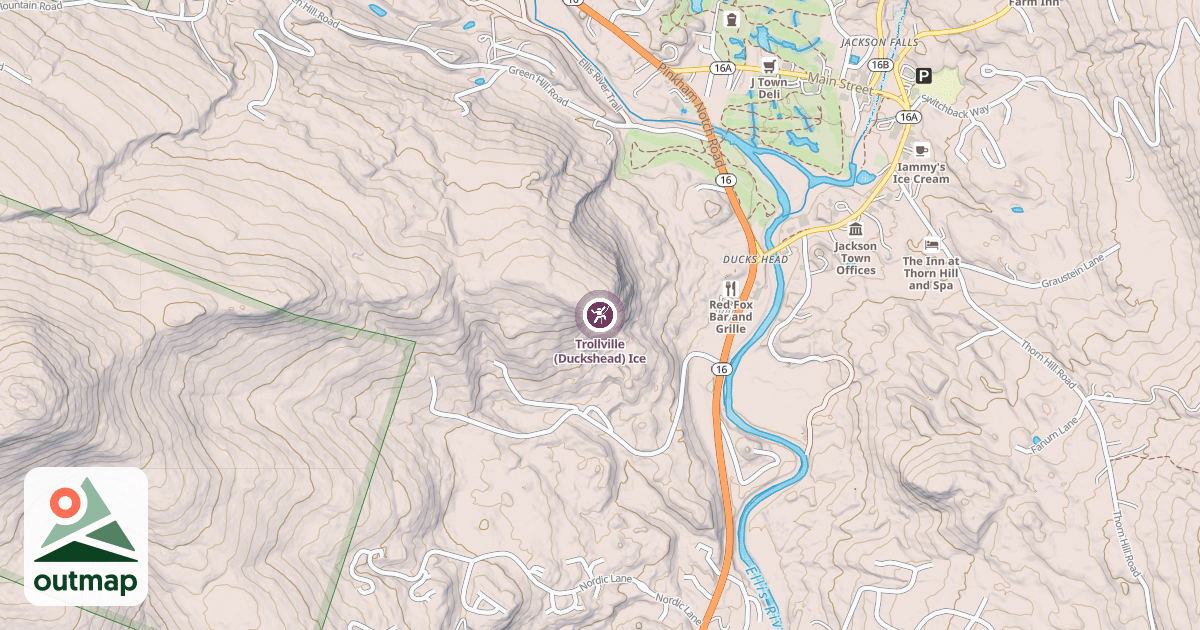 Map of Trollville (Duckshead) Ice