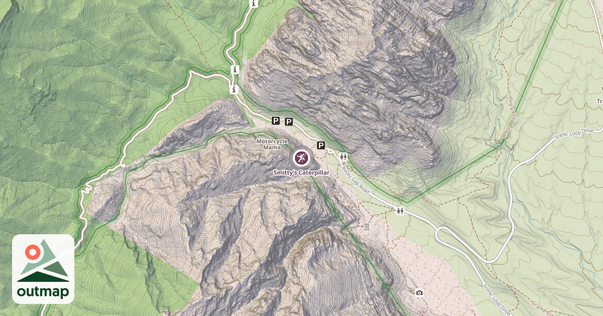 Map of Smitty's Caterpillar