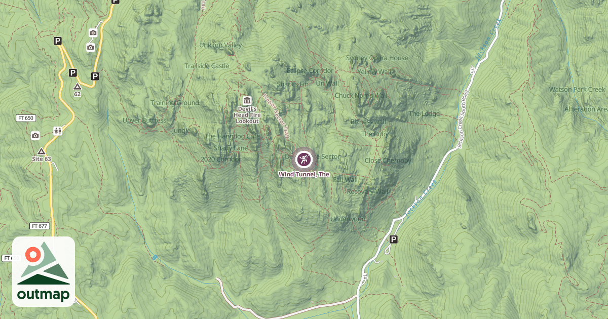 Map of Wind Tunnel, The