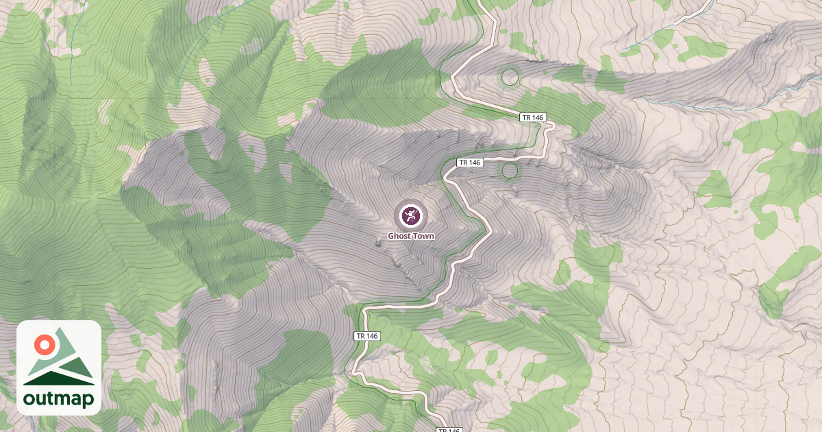 Map of Ghost Town