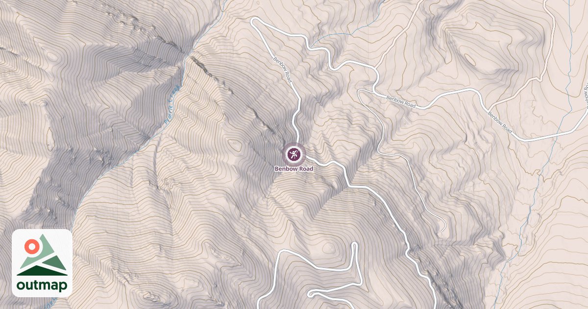 Map of Benbow Road