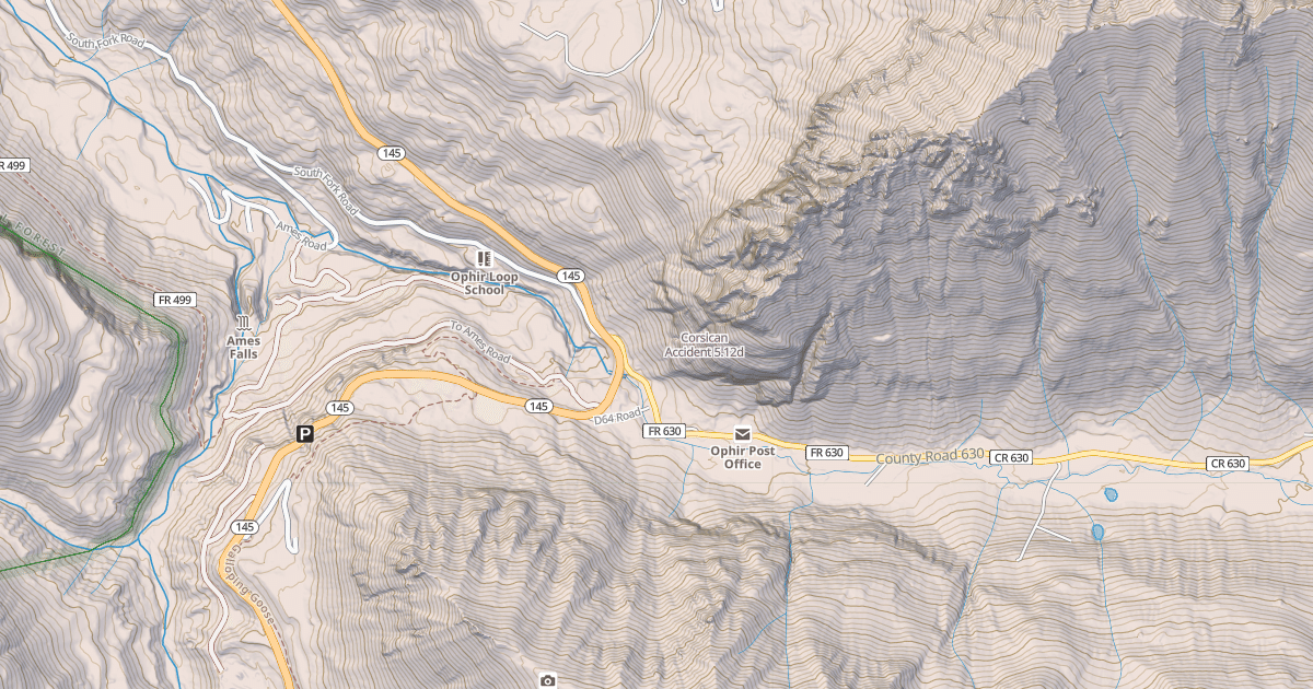 Map preview of Corsican Accident