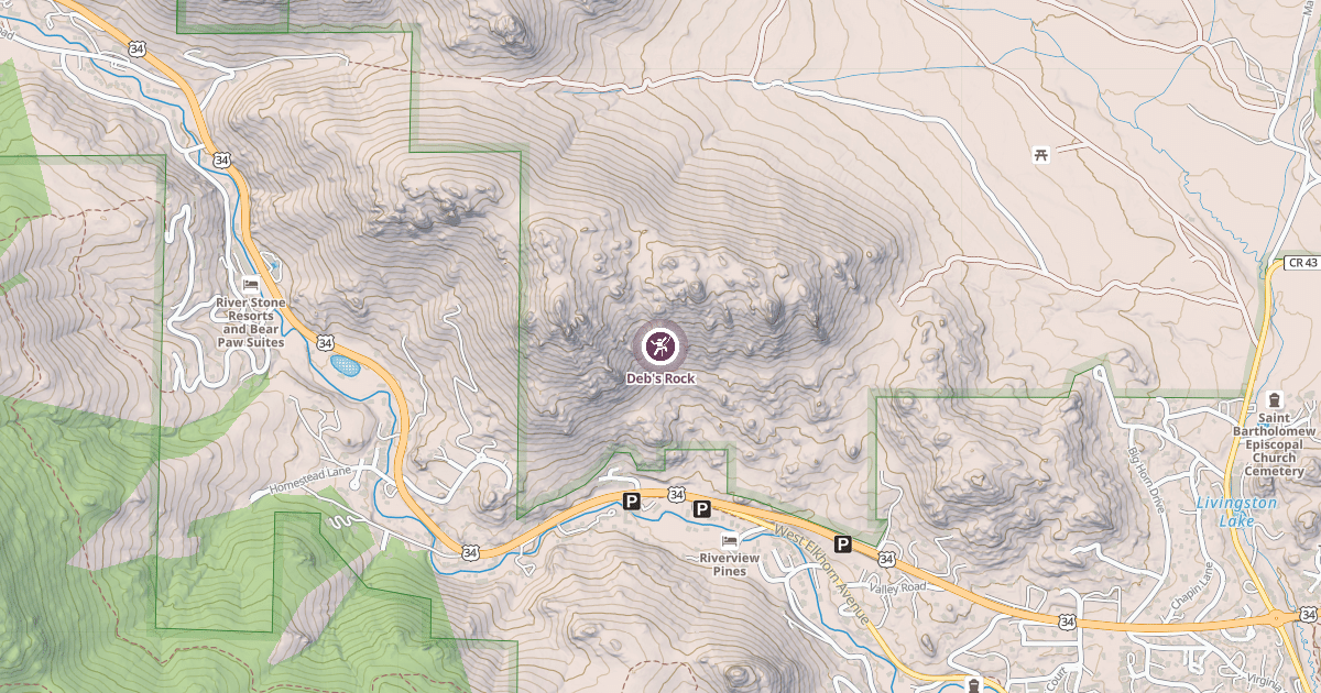 Map preview of Deb's Rock