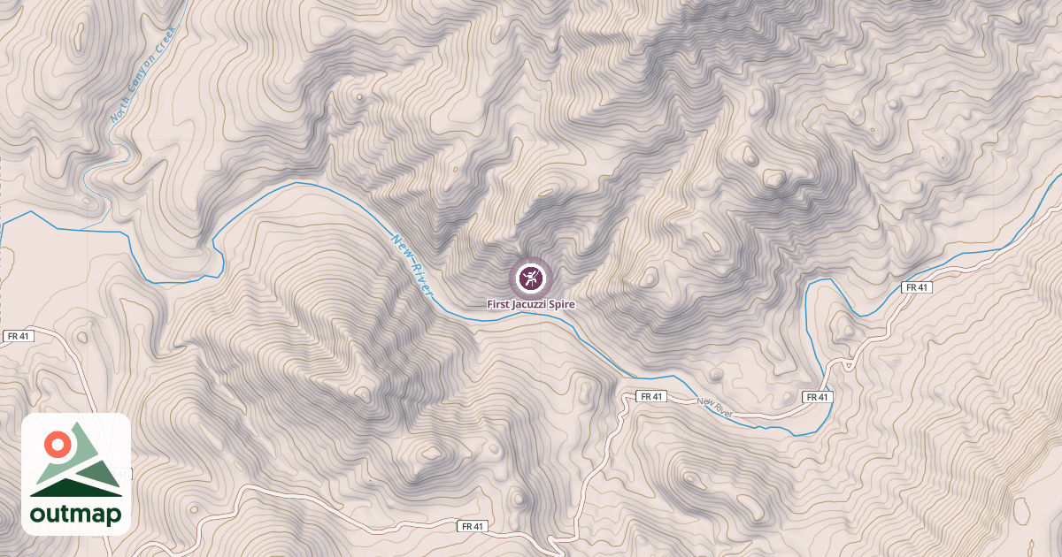 Map of First Jacuzzi Spire
