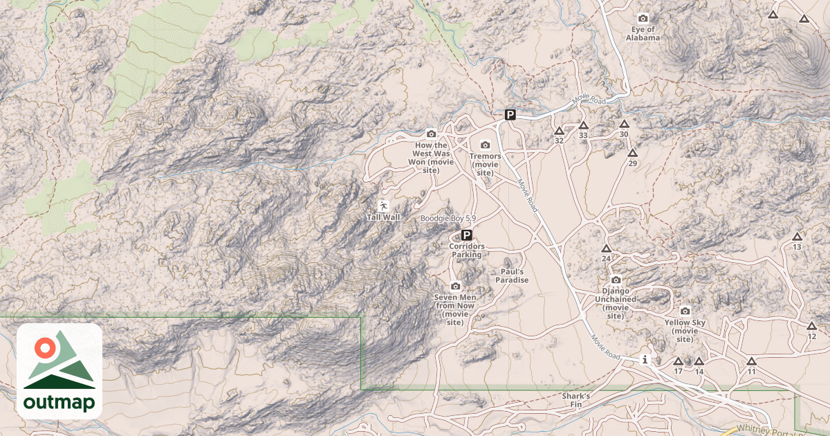 Map of Boodgie Boy