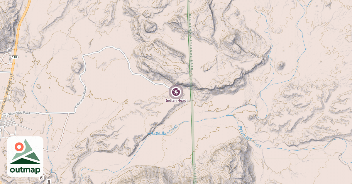 Map of Indian Head