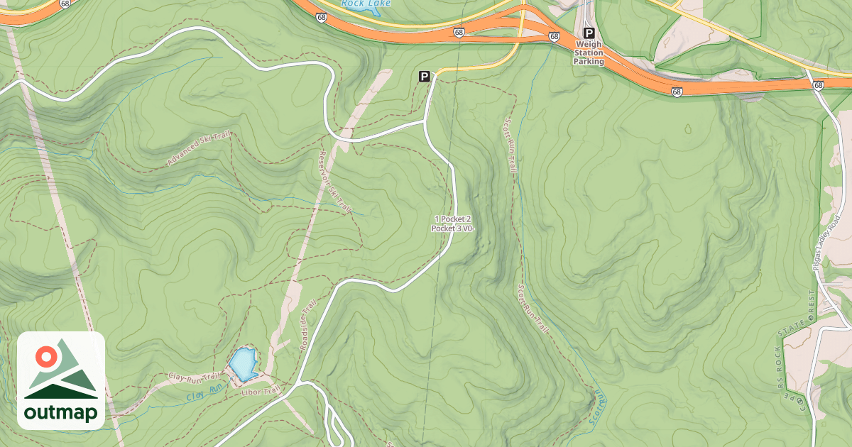Map of 1 Pocket 2 Pocket 3