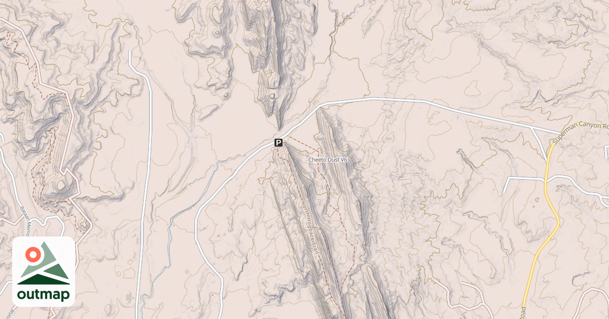 Map of Cheeto Dust