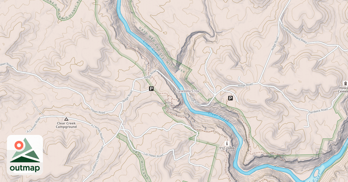 Map of Tarantella