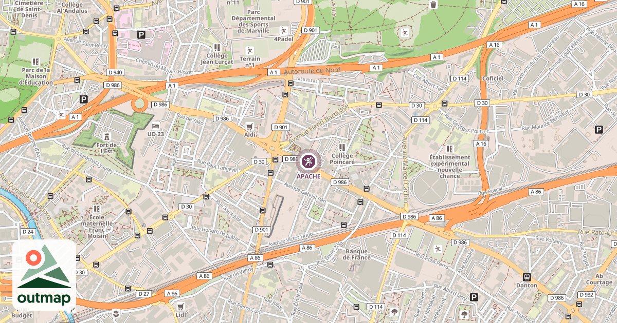 Map of APACHE