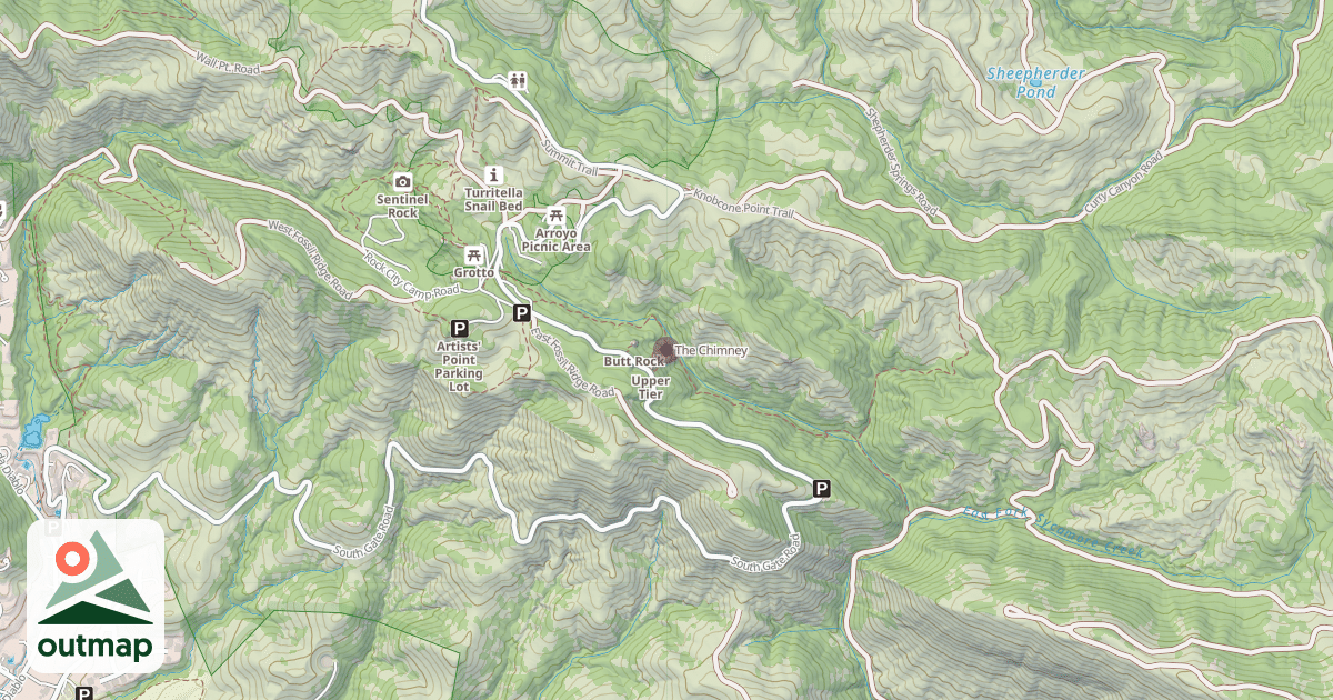 Map of The Chimney