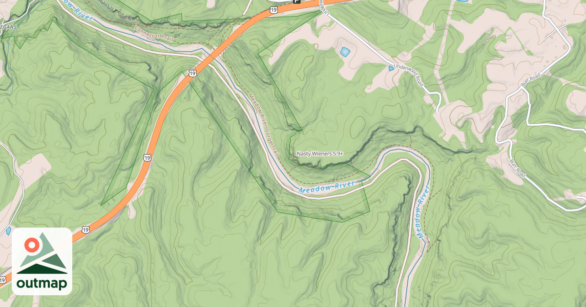 Map of Nasty Wieners