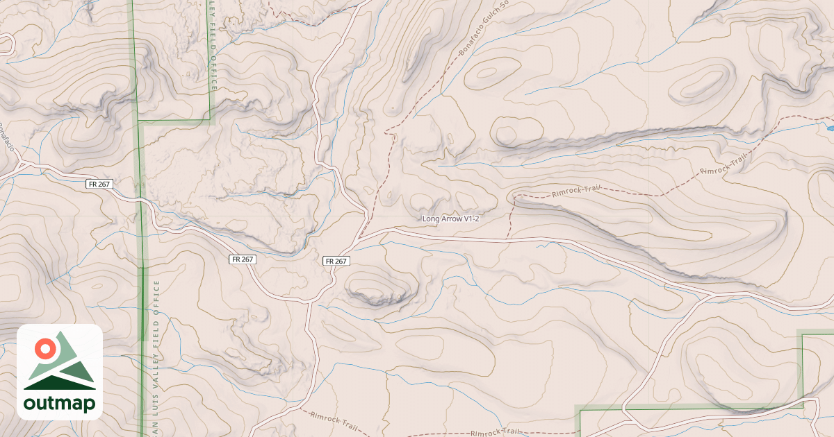 Map of Long Arrow