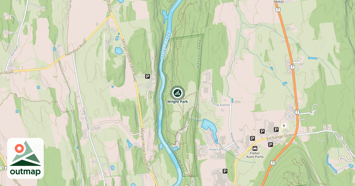 Map of Wright Park