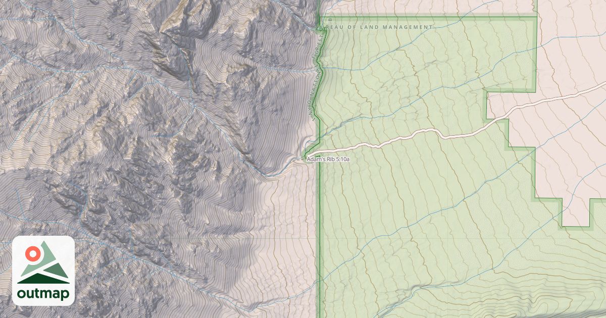 Map of Adam's Rib