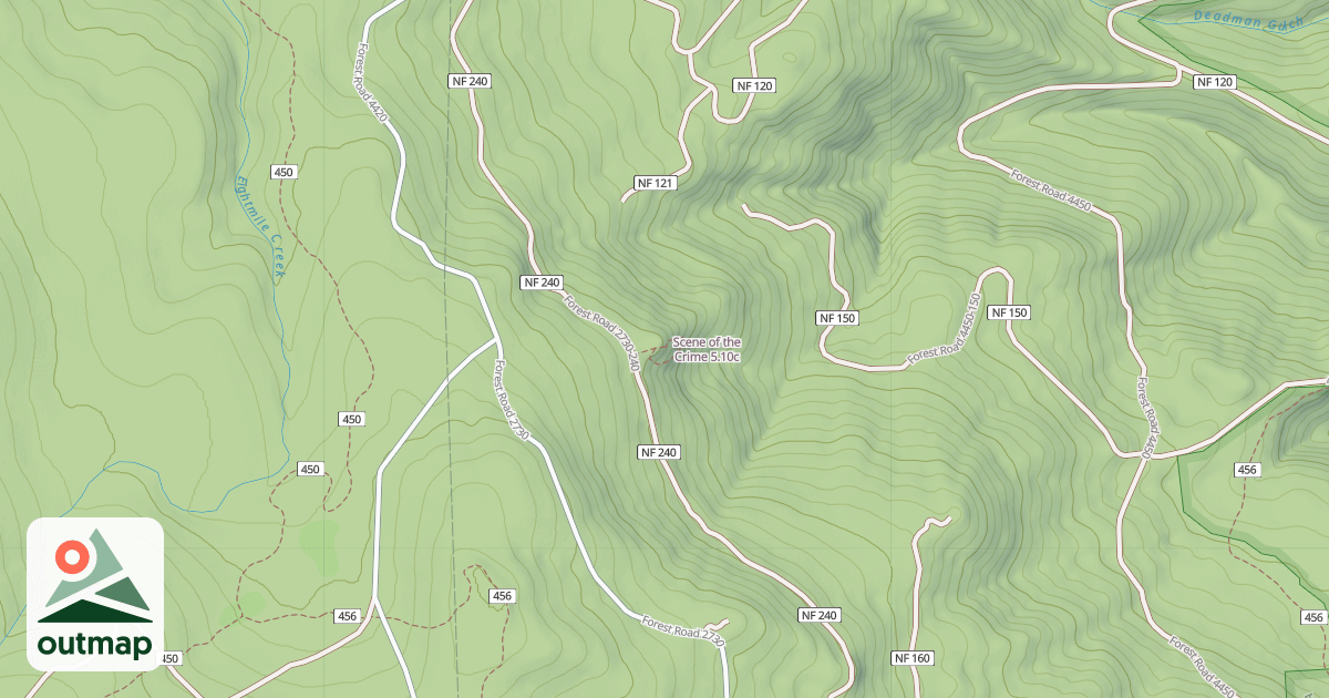 Map of Scene of the Crime