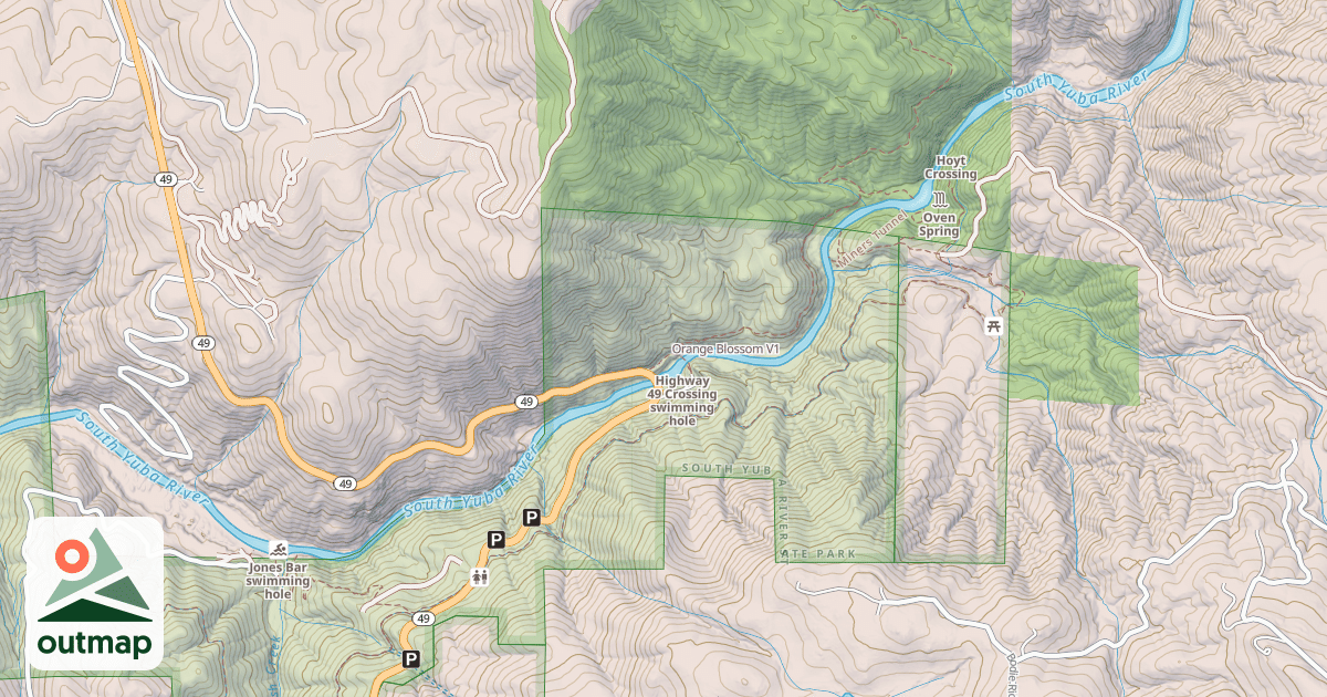 Map of Orange Blossom