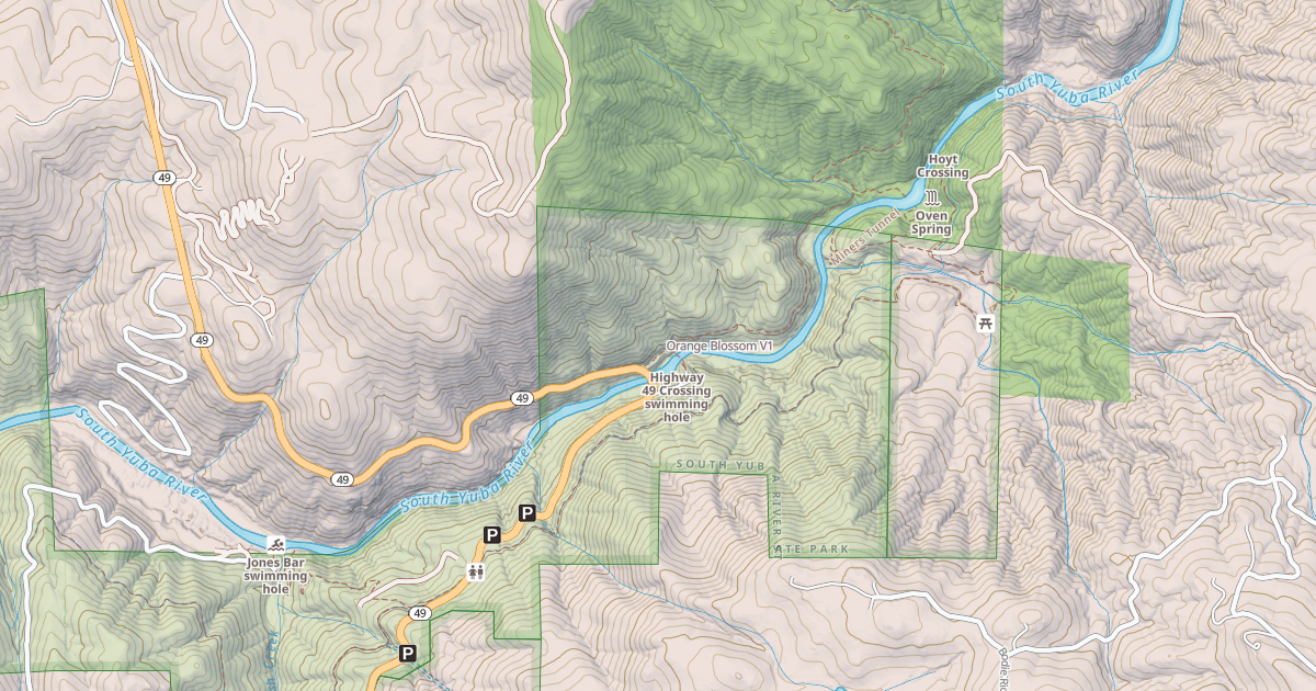 Map preview of Orange Blossom