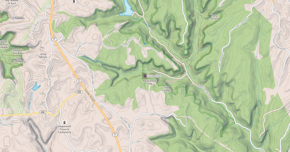 Map preview of Cul du Chat