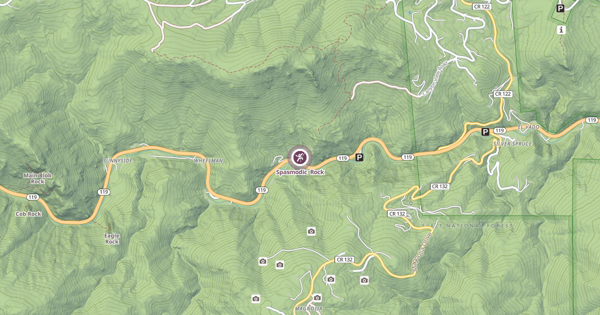 Map preview of Spasmodic  Rock
