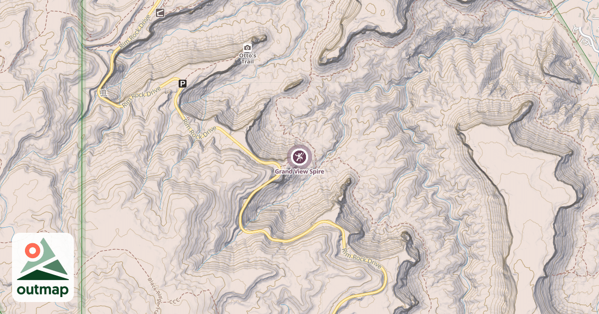 Map of Grand View Spire