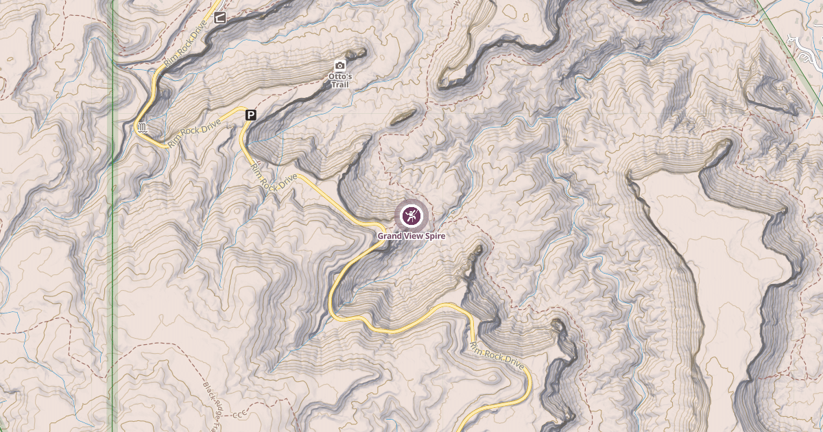 Map preview of Grand View Spire