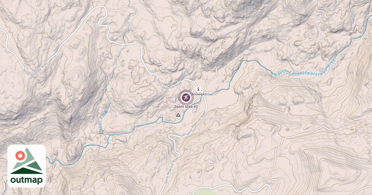 Map of Seam Slab #2