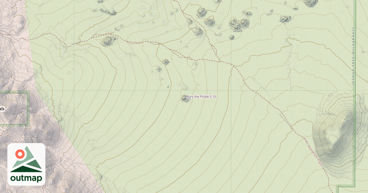 Map of Bury the Pickle