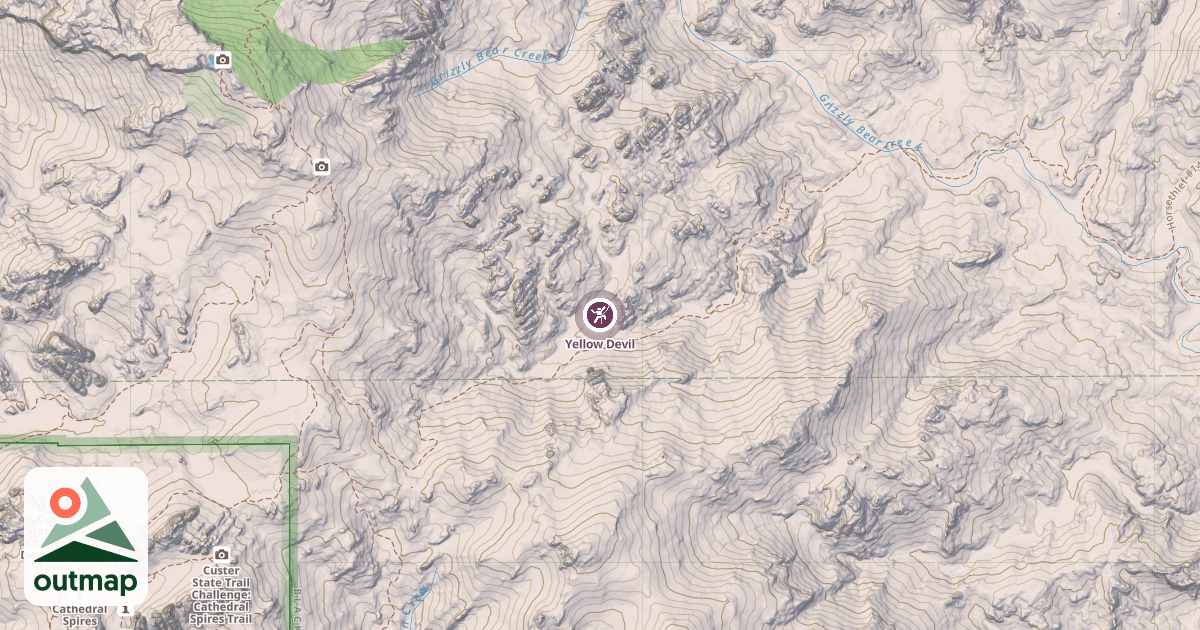 Map of Yellow Devil