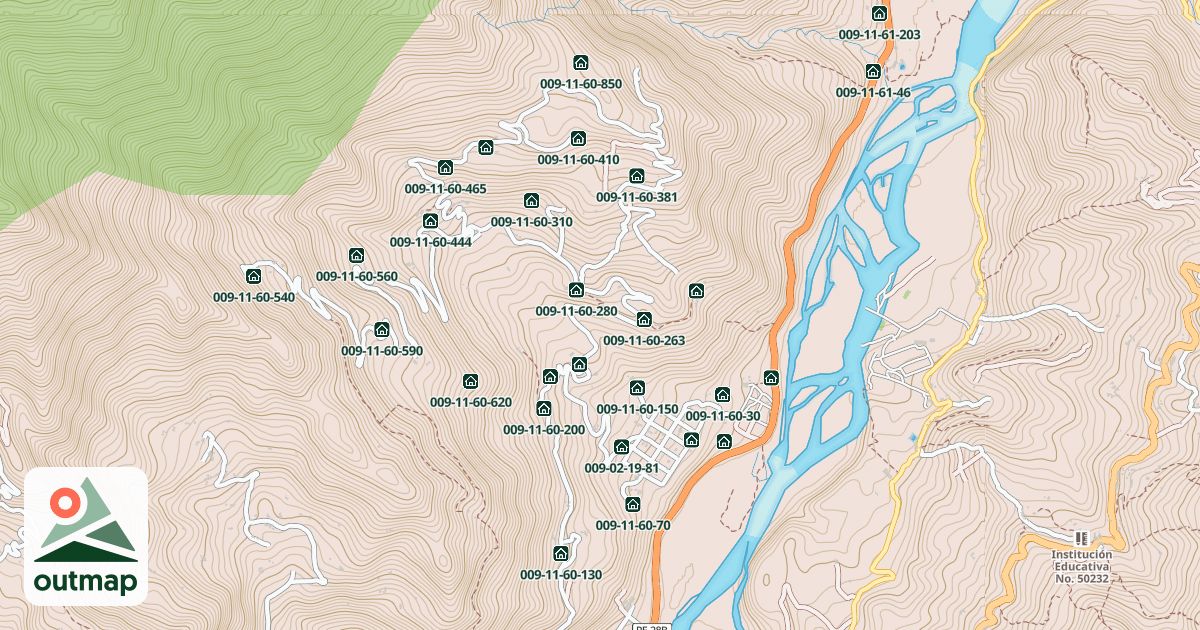 Map of 009-11-60-260