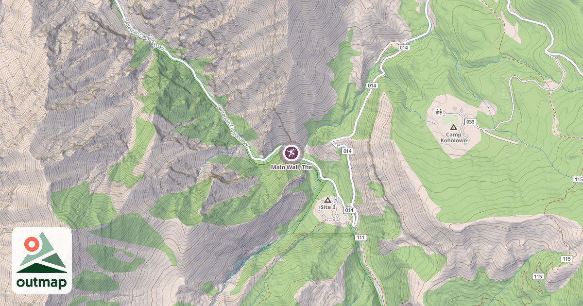Map of Main Wall, The