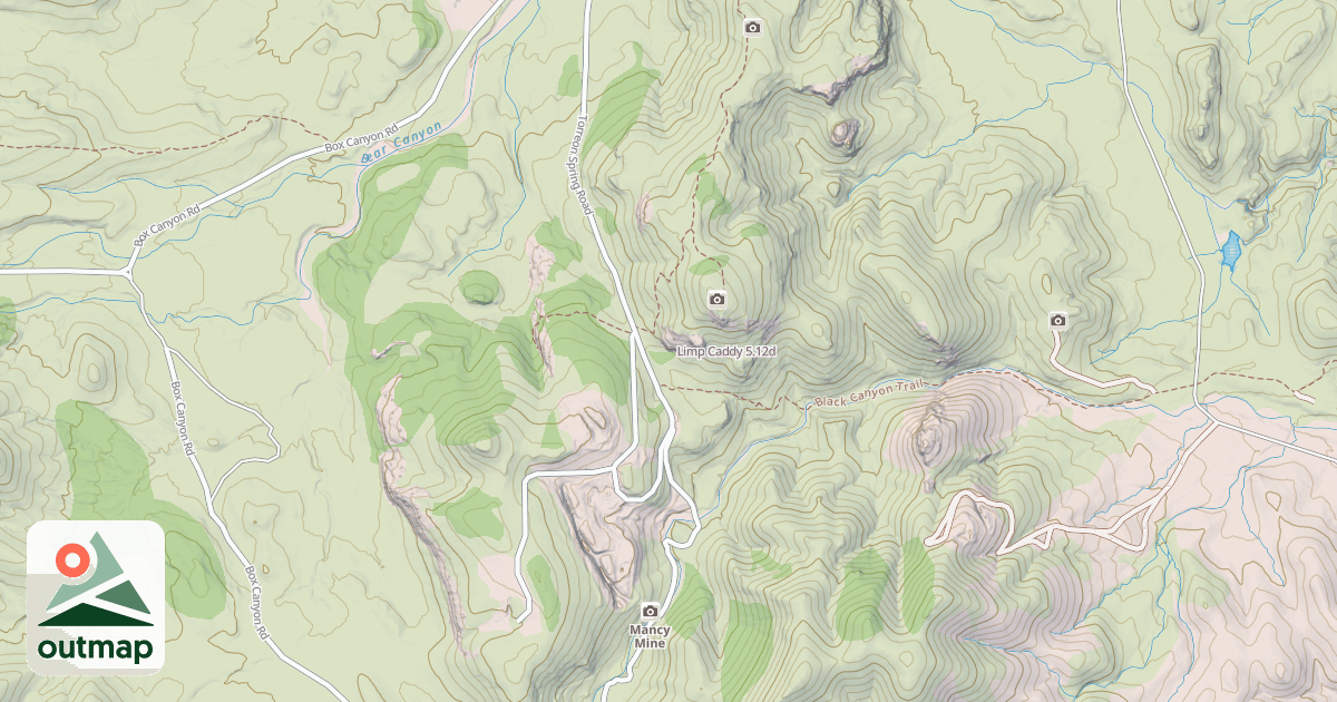 Map of Limp Caddy