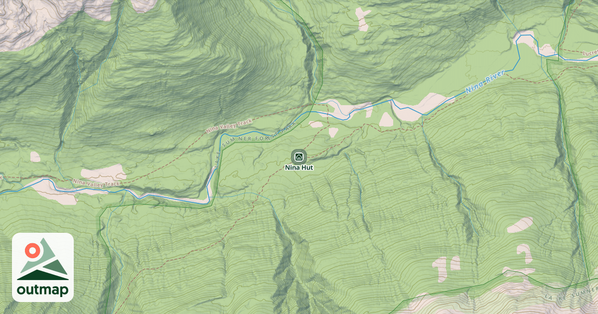 Map of Nina Hut