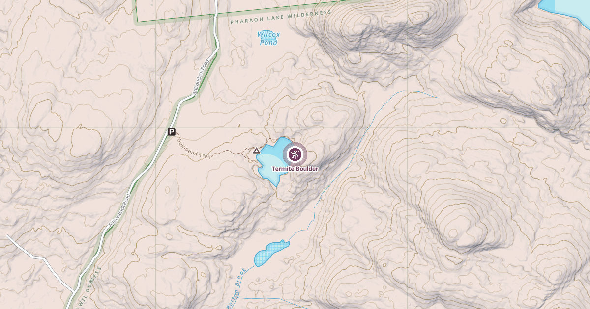 Map preview of Termite Boulder