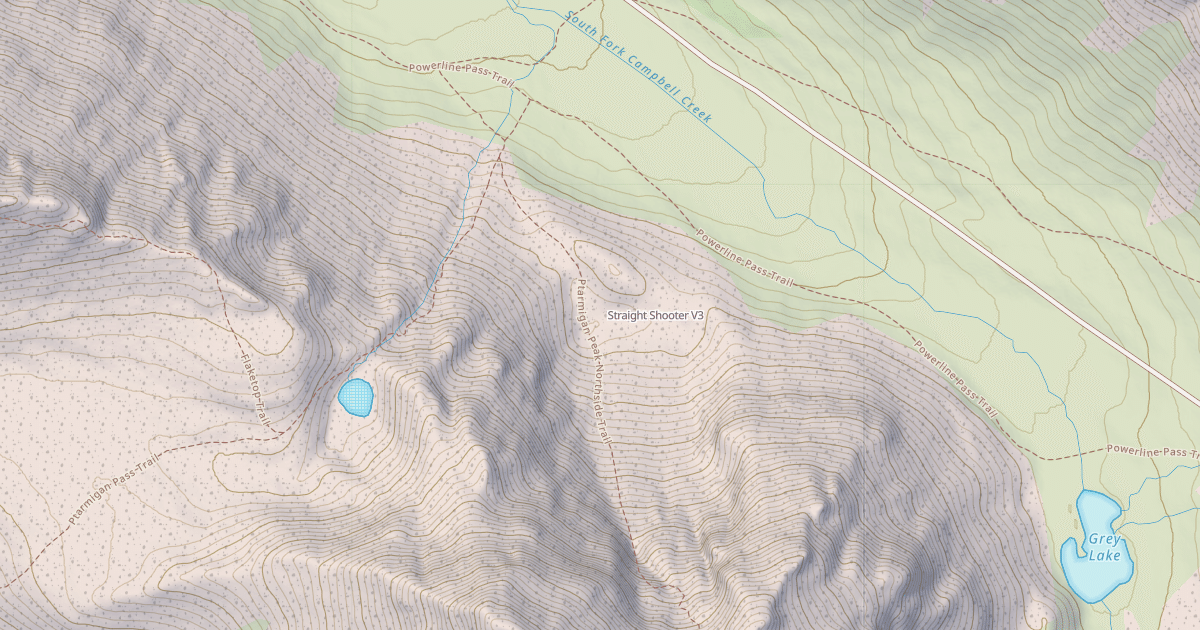 Map preview of Straight Shooter
