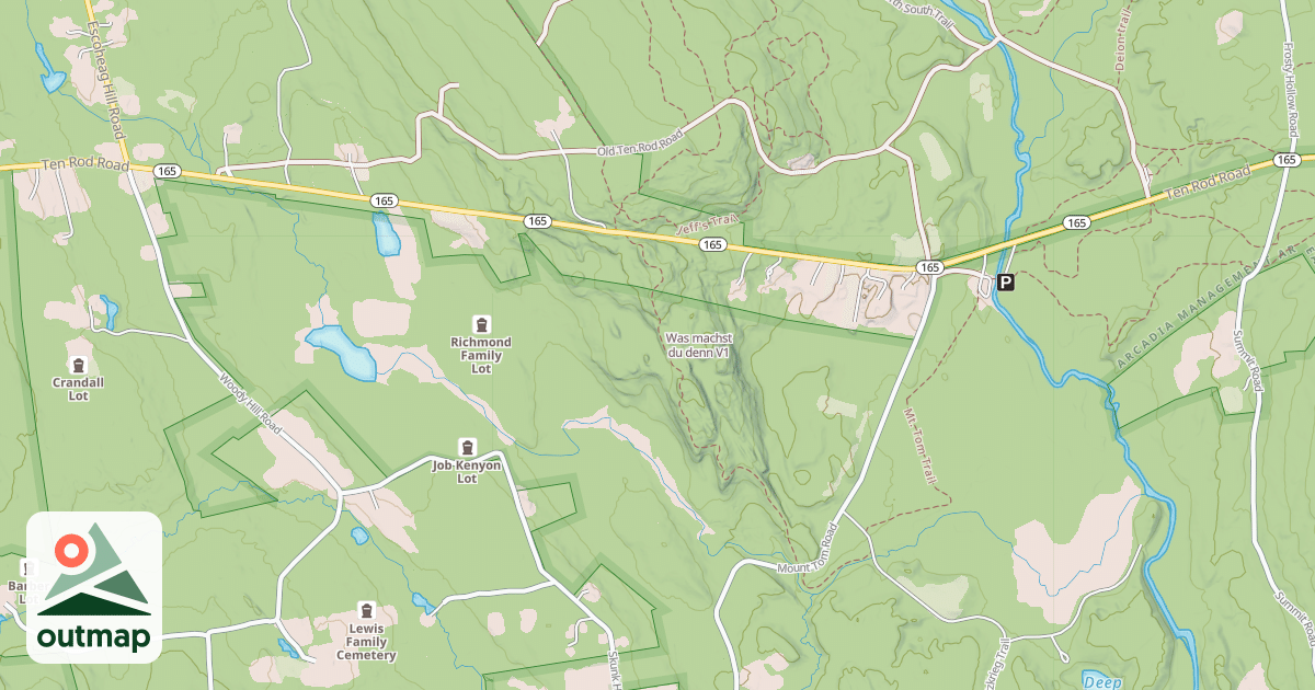 Map of Was machst du denn