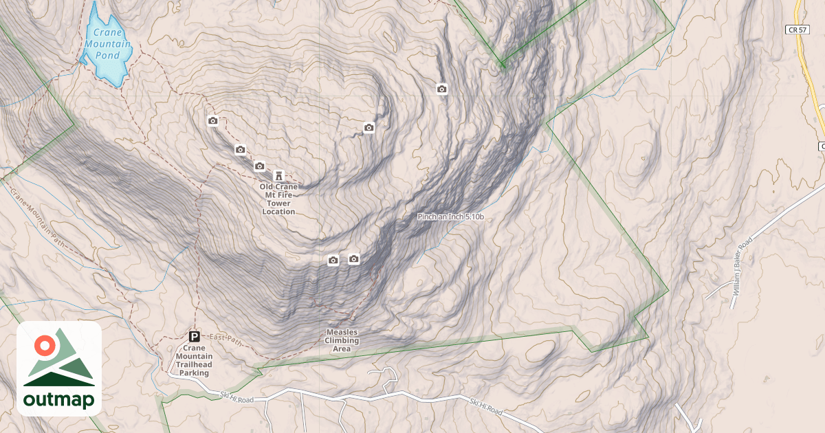 Map of Pinch an Inch