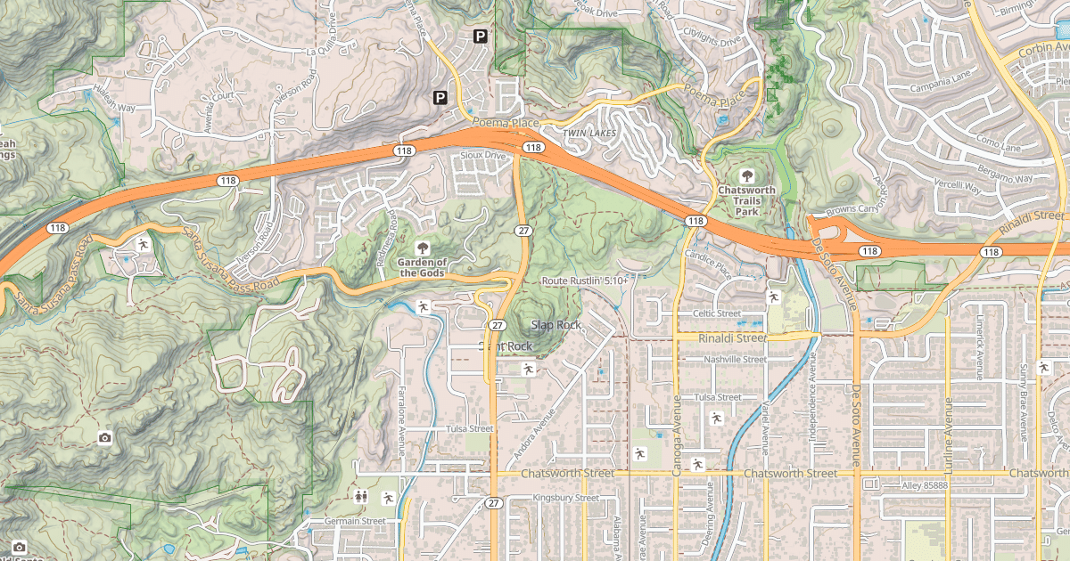 Map preview of Route Rustlin'