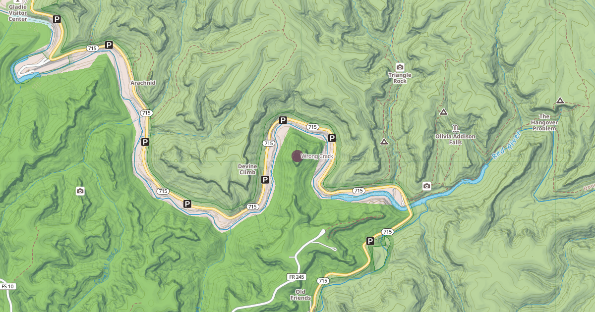 Map preview of Wrong Crack