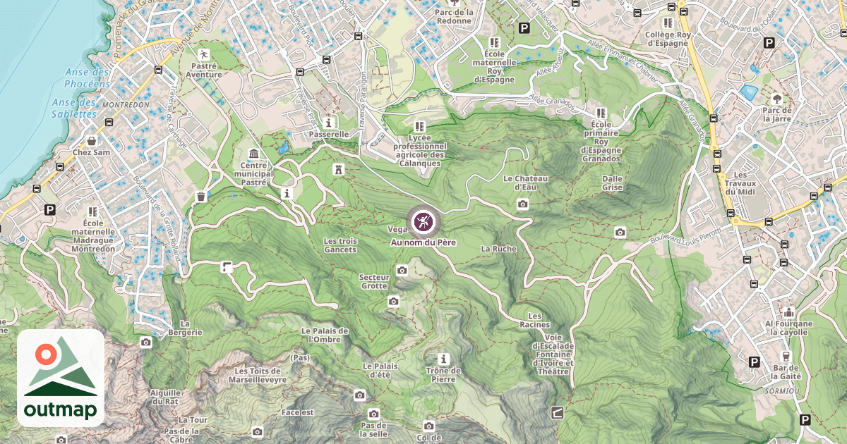 Map of Au nom du Père