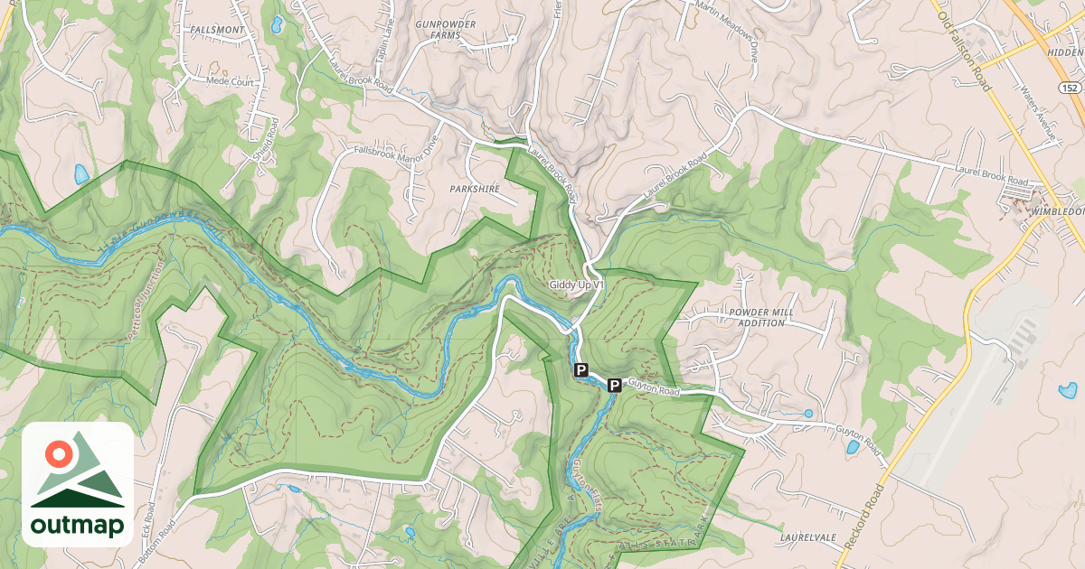 Map of Giddy Up