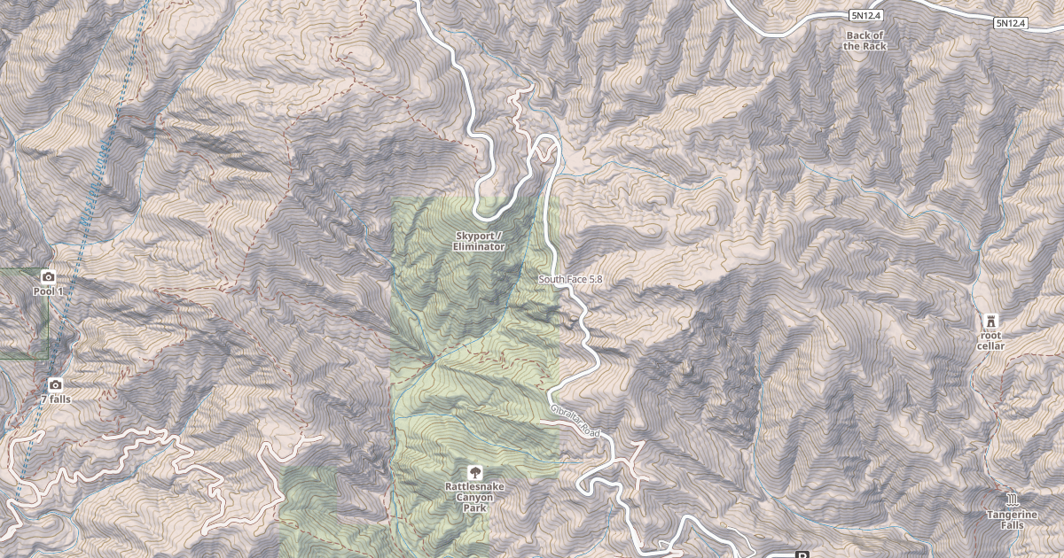 Map preview of South Face