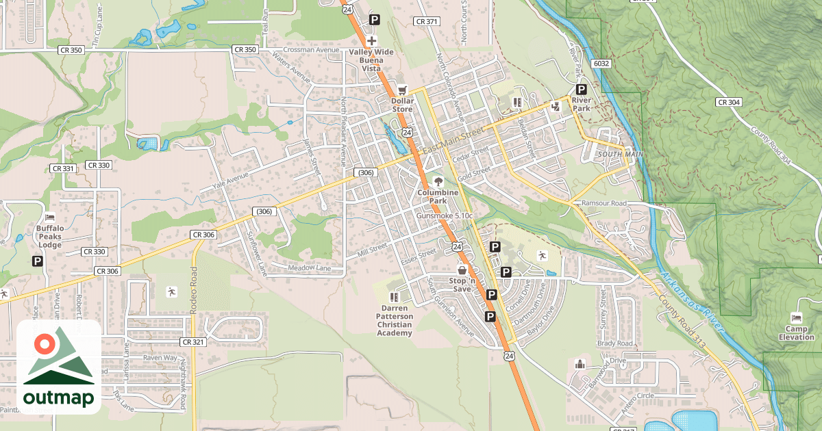Map of Gunsmoke