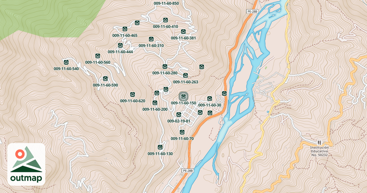 Map of 009-11-60-150