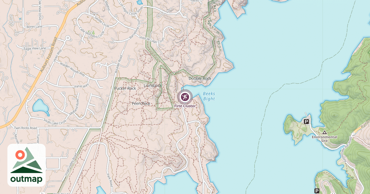Map of First Cluster