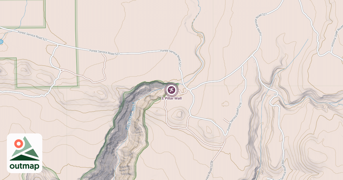 Map of 3. Pillar Wall