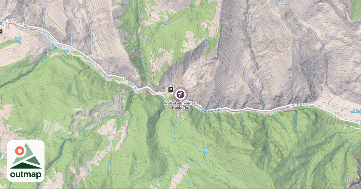 Map of Wall aka Breakfast Nook, The