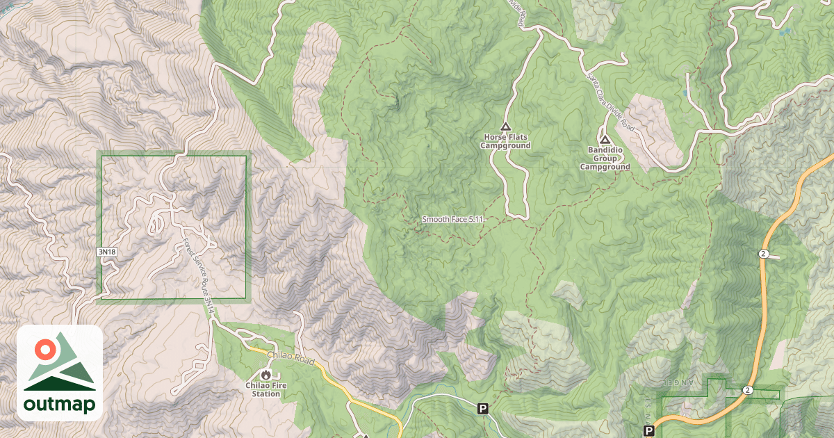 Map of Smooth Face