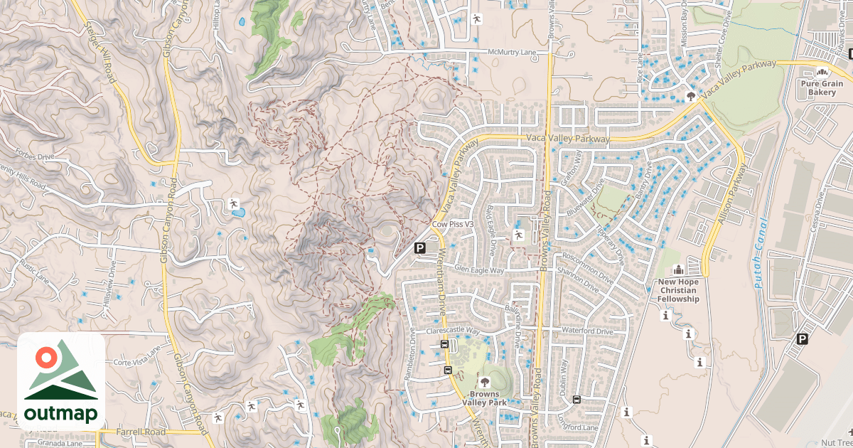 Map of Cow Piss