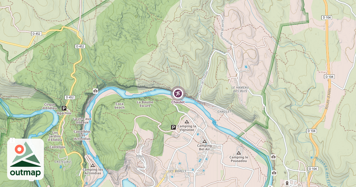Map of Chaulet
